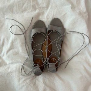 Miss Albright Lace Up Flats